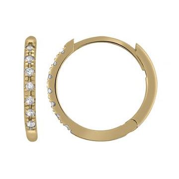 Mini Créoles Diamants