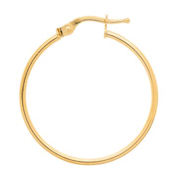 Créoles Fil Rond 1.5 Mm Int 25Mm