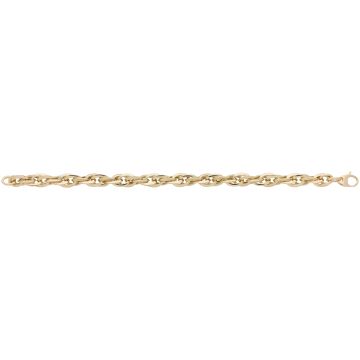 Bracelet Maille Genre Forcat Double