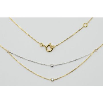 Collier Deux Rangs Et Douilles