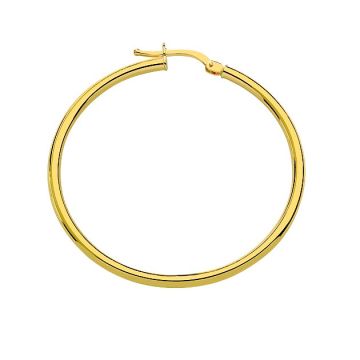 Créoles Fil Rond 2 Mm Int 35Mm