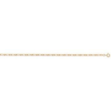 Collier Gtte Ovale Alt. 1/1 Creux 2.4Mm