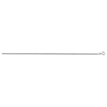 Collier Og Gourmette Diamantee 1.4 Mm