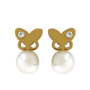 Boucles D'Oreilles Vis Papillon Oz+Pc