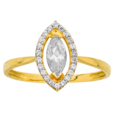 Bague Ovale Oz Navette 7X5 Oj Rh