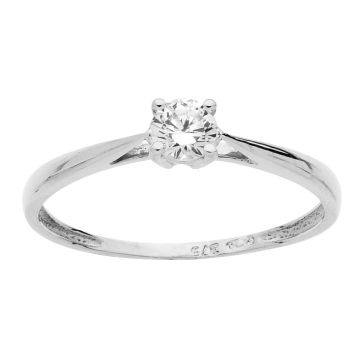 Bague Solitaire Oz 4Mm 4 Griffes Og