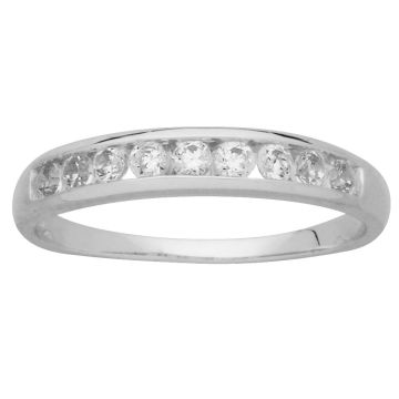 Bague Demi Tour Oz Serti Rail Og