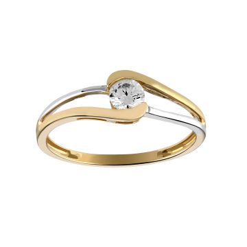 Bague Ajour Bicolore Oz 3.9Mm