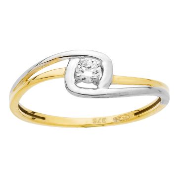 Bague Bicolore Oz 3Mm