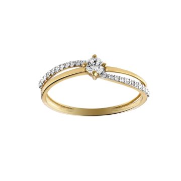 Bague Bic Croisee Oz 3.2Mm