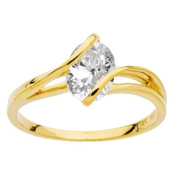Bague Oz Ovale 8X6Mm