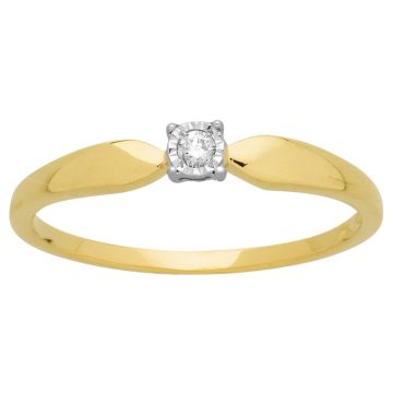 Bague Bic Pastille Dt 0.03Ct
