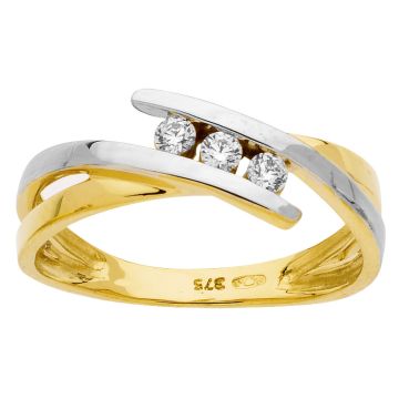 Bague Bicolore 3 X Oz 2,2Mm