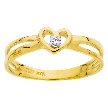 Bague Coeur Oz 2,2Mm