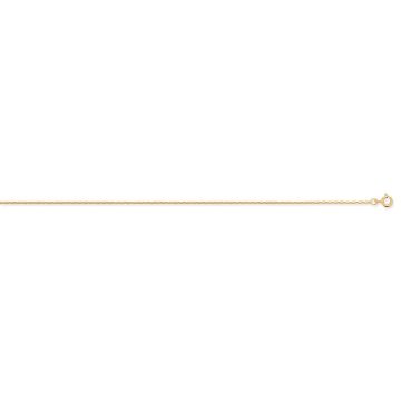 Collier Gourmette Cheval Limee 1.0 Mm