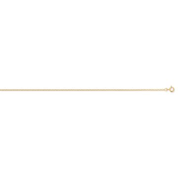 Collier Gourmette Cheval Limee 1.0 Mm