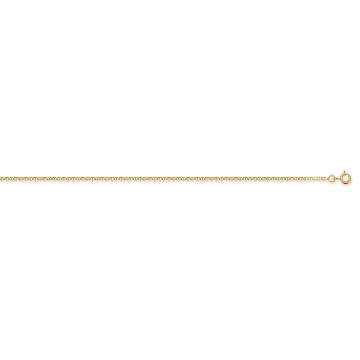 Chaîne or 750 millièmes Maille marine