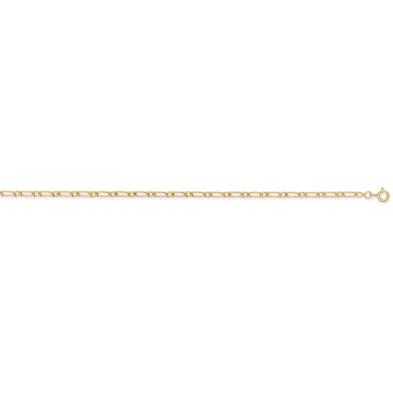 Collier Gtte Ovale Alt. 1/1 Creux 2.4Mm