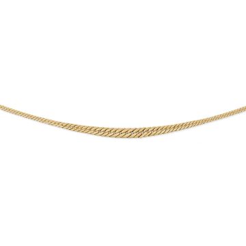 Collier En Chute Anglaise Creux 6.2 Mm