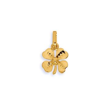 Pendentif Decoupe Trefle 4 Feuilles