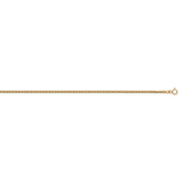 Collier or 750 millièmes Maille palmier