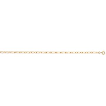 Collier Gtte Ovale Alt. 1/1 Creux 2.4Mm