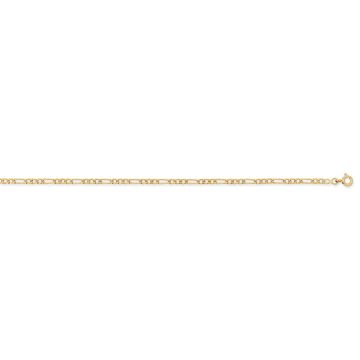 Collier Gtte Ovale Creux Alt 1/3 2.4 Mm