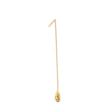 Boucles D'Oreilles Chaine+Batonnets+Antillais 6 Mm