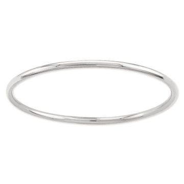 Jonc Massif 63mm Fil Rond 2.5mm Or Gris