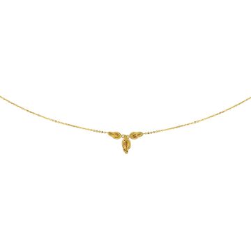 Collier  Y  Noeud Antillais 4 & 6 Mm