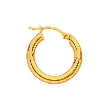 Créoles Fil Rond 2.5Mm Int.10Mm