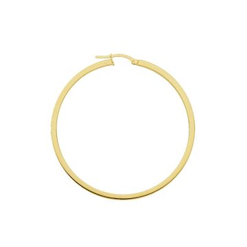 Créoles Fil Carre 2mm Int.45mm