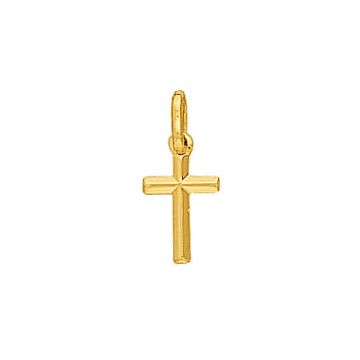 Pendentif Croix Fil Biseaute (Pm)