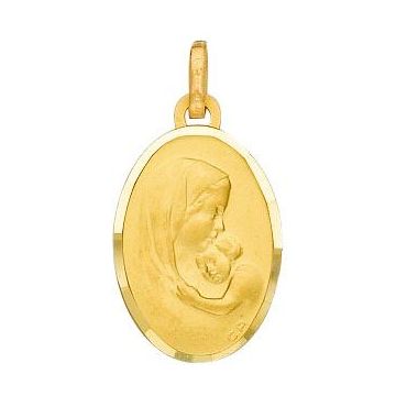 Med Ovale Vierge A L'enfant
