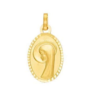 Med Ovale Vierge Diamante Profil Ga