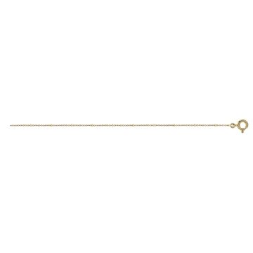 Collier Chaine Boules Or Jaune
