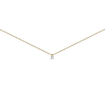 Collier Oxydes De Zirconium 4 Griffes 2.5Mm