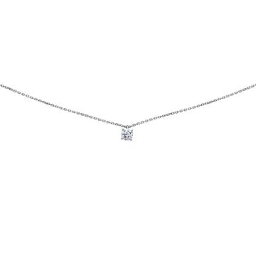 Collier Og Oxydes De Zirconium 4 Griffes 4.5Mm