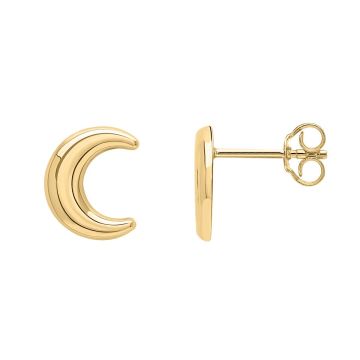 Boucles D'oreilles Boutons Lune