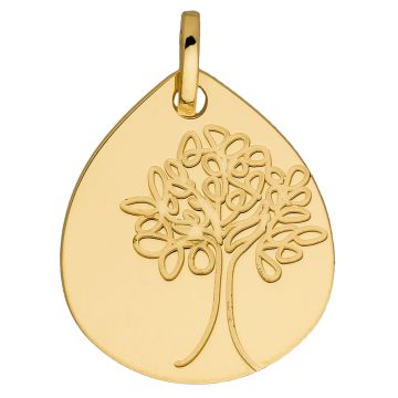 Médaille Goutte Arbre De Vie
