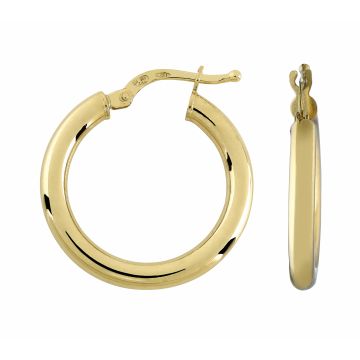 Créoles Fil Rond 3Mm Int.15Mm
