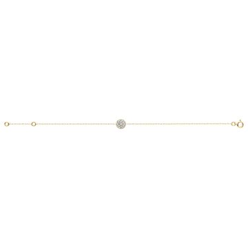 Bracelet or 750 millièmes diamant