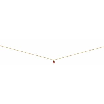 Collier Fdi Pend Rubis Rond 4Mm Ri