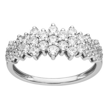 Bague or 750 millièmes diamant