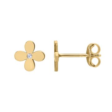 Boucles D'oreilles Trefle Et  Oxydes
