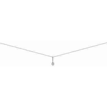 Collier Pre-Serti Pastille Dt0.07Ct Og