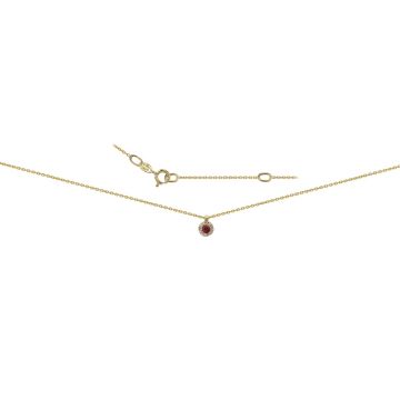Collier Ru + Dt Hp1 0.036Ct