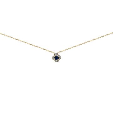 Collier Rhodiee Sa 3.5Mm+Dt Hp1 0.011Ct