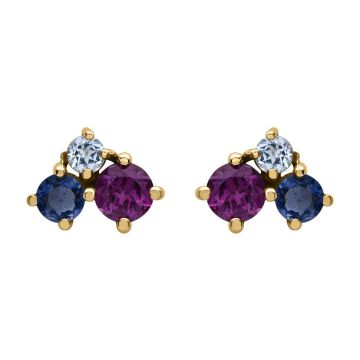 Boucles D'Oreilles To 2Mm + Io 2.5Mm + Rho 3Mm