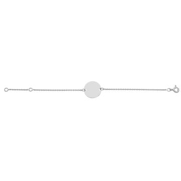 Gourmette Bb Jeton Rond 14Mm Og